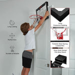 Close up of ESPN shatterproof backboard and white net