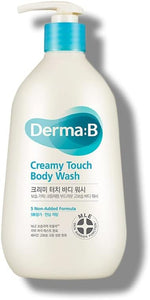 Derma B Creamy Touch Body Wash front view bottle