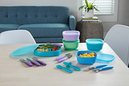 Close up of NUK suction base for baby plates