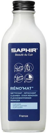Saphir Beauté Du Cuir Renomat leather cleaner front view bottle