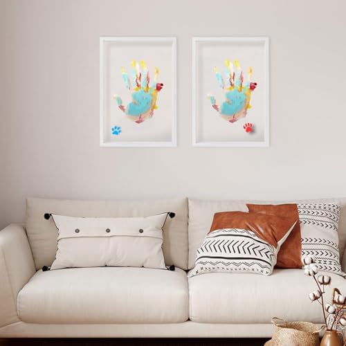 XQC family memory gift packaging showing the white wooden multi dimensional frame assembly
