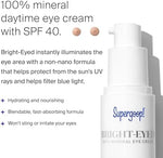 Supergoop! Bright-Eyed Mineral Eye Cream 0.5 fluid ounce packaging
