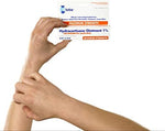 Globe transparent hydrocortisone 1% ointment for mosquito and bug bite relief.