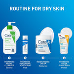 CeraVe moisturizing cream jar packaging for dry to very dry skin