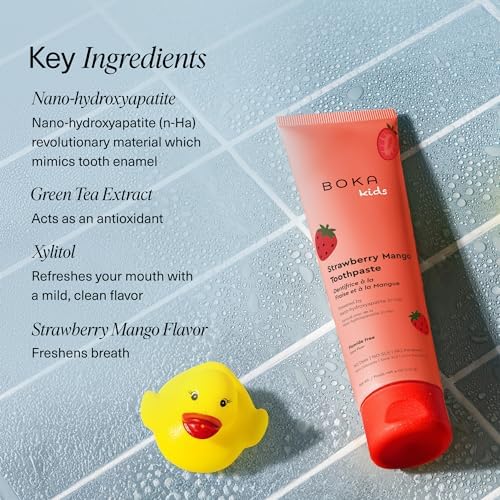 Boka oral care remineralizing toothpaste made in USA
