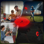 The complete Cyclryador light up water football kit including the size six ball, pump, and charging cable arranged on a flat surface.