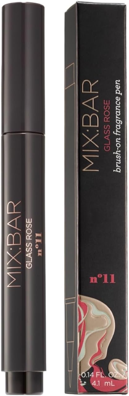 Mix:Bar Glass Rose Parfum Brush On Fragrance Pen front view
