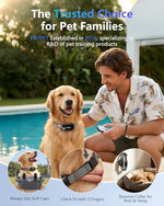 Patpet dog training collar packaging and included accessories