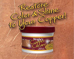 Wright's copper cream with included application sponge for scratch-free cleaning.