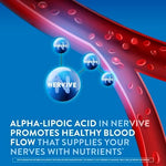 Nervive Nerve Relief container showing sugar free and packaging details