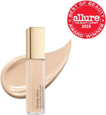 Estée Lauder matte liquid concealer tube with gold cap
