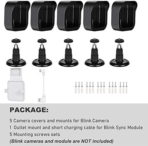 Premium imported smart home camera mount kit showing sleek geometry design for residential use