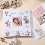 Thyle 600 pockets keepsake book open to reveal clear plastic sleeves filled with family photos