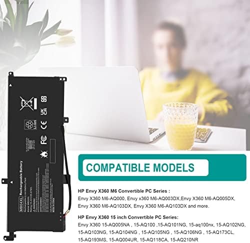 Fancy Buying high capacity rechargeable laptop battery showing black polymer casing materials.