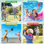 Family playing with Captain Chaowing beach and yard set