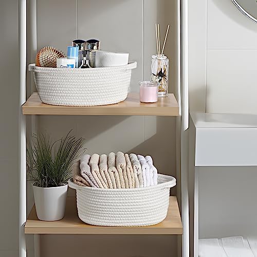 Landneoo small storage basket multi purpose vanity and remote holder
