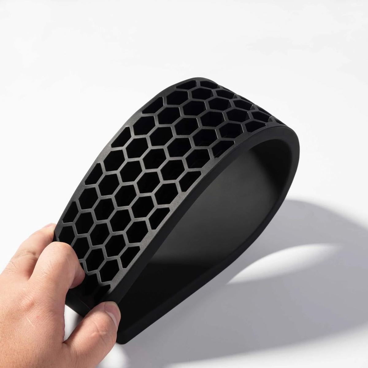 Keychron Silicone Wrist & Palm Rest, 12.89" Length - Supports 75% Compact Keyboard Series V1/V2/Q1/Q2/Q9 & Lemokey P1 (Pro/Max/HE) - Anti-Slip Base - Smooth & Washable - Black - Image 5