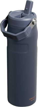 Close up view of the larger drink opening on the Stanley IceFlow Twilight flask