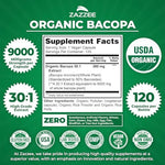 Authentic USA imported Zazzee brain supplement packaging for cognitive enhancement.
