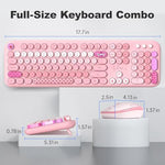 MOWUX wireless keyboard and mouse combo packaging box showing authentic imported product