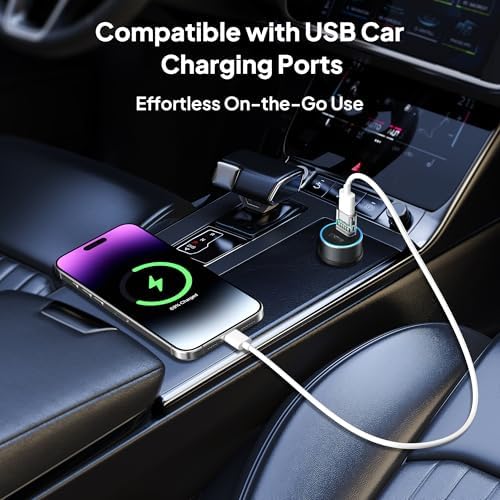 Elebase premium USB-A to USB-C compact adapters illustrating the low profile build.