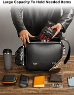 KEMIMOTO premium touring bags side angle highlighted by the red stitching accent lines