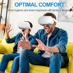 Components of the Superus VR accessory kit for Oculus Quest 2
