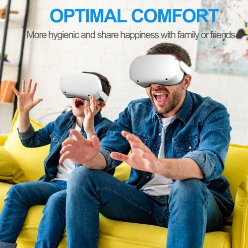 Components of the Superus VR accessory kit for Oculus Quest 2