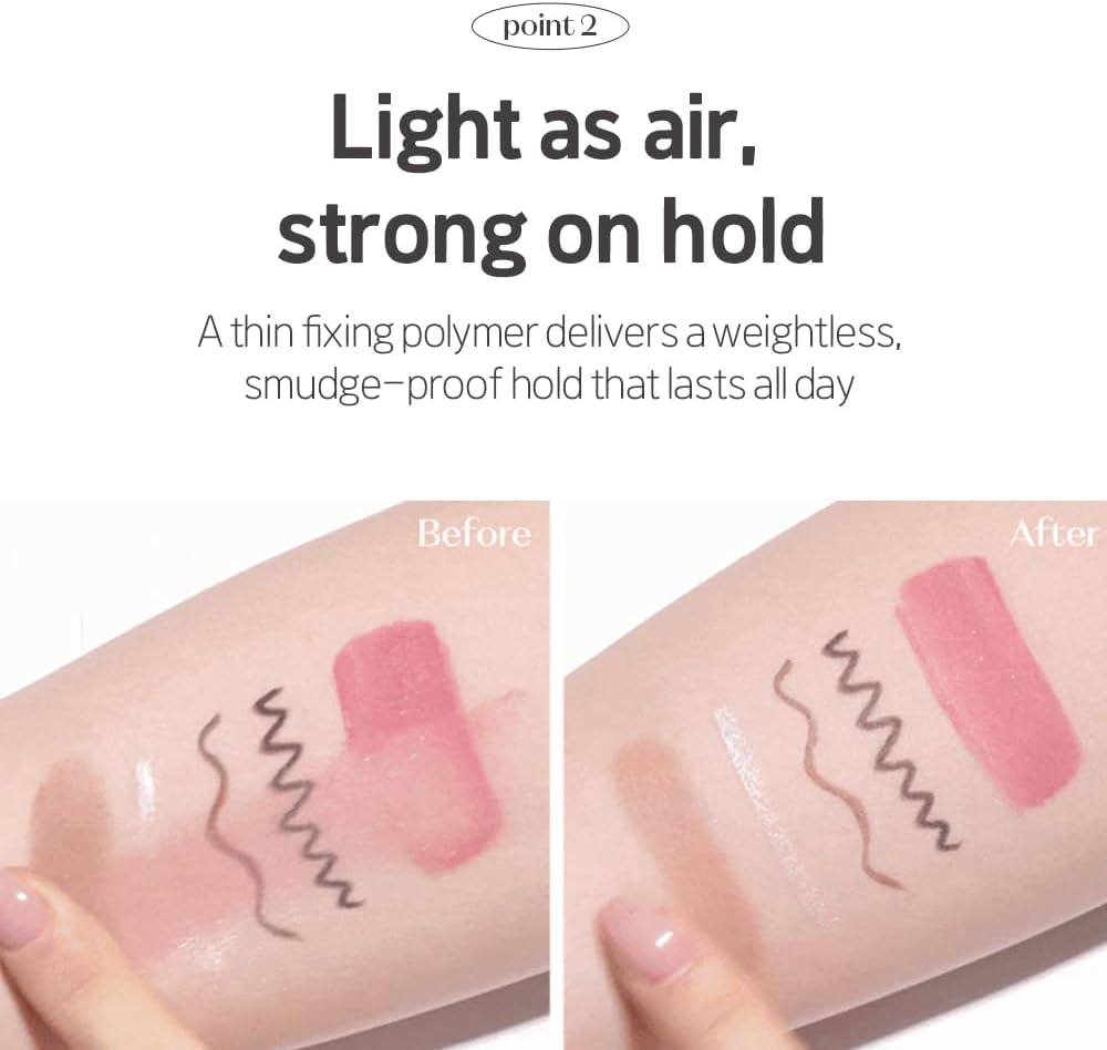 Hydrating hyaluronic acid makeup setting spray fine mist application