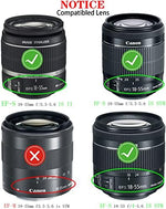 Huipuxiang camera lens protector set showing two black plastic covers