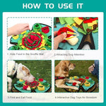 Awoof Snuffle Mat for Dogs adjustable difficulty levels
