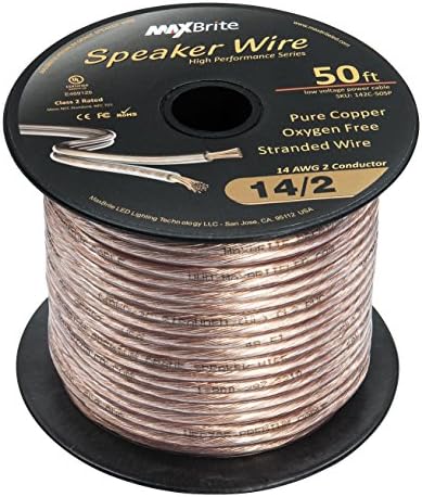 Close up of MaxBrite oxygen free pure copper wire strands