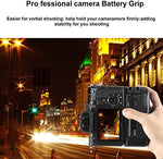 Meike battery power pack bottom base showcasing the standard 1/4 inch metal tripod screw threads