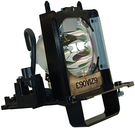 Rear view of the 180 watt metal halide lamp assembly showing electrical contact terminals