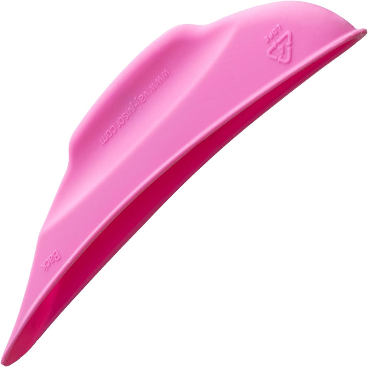 VA J-J VISOR women's intimate area protection shield front view