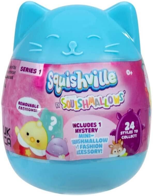 Squishmallows Squishville series 1 blind package packaging details