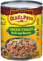 Old El Paso Green Chiles Refried Beans, 453g - Image 2
