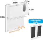 Advezo entryway shelf with tissue dispenser