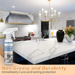 Stain-resistant nano coating spray being used on bathroom tiles