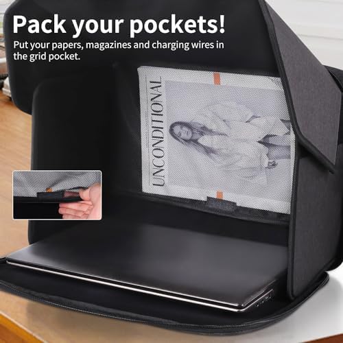 TXIYEAN portable glare blocker showing secure top and bottom side panel attachment