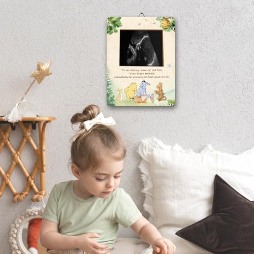 Disney gender reveal gifts ultrasound frame with classic quote text closeup