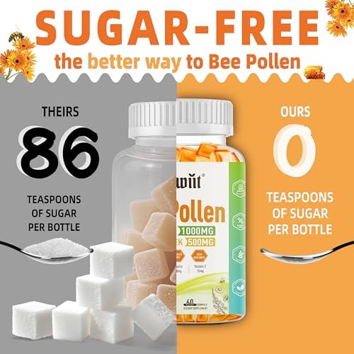 Joywiit sixty counts non GMO gelatin free dietary gummies base display