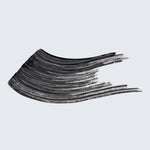 Estée Lauder long lasting black mascara showing the slender micro fiber bristle brush