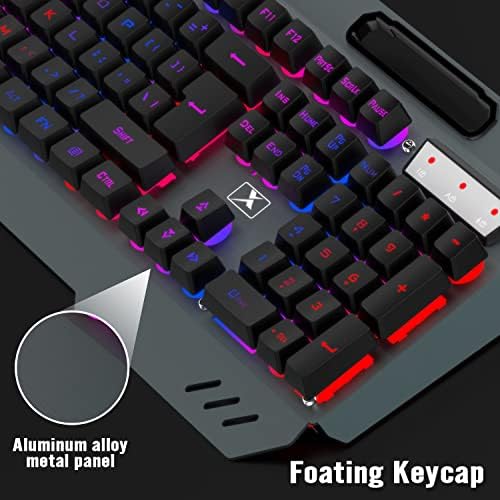 LexonElec keyboard rainbow LED backlight effect