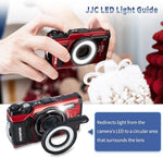 JJC optical light guide accessory demonstrating twist lock mounting mechanism