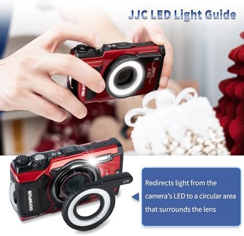 JJC optical light guide accessory demonstrating twist lock mounting mechanism