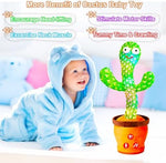 FXI cactus toy dancing and wiggling during interactive play