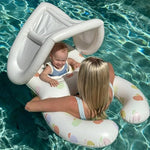 Close up of Sunnylife baby seat soft leg cradles