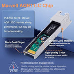 6Com 10GBase-T transceiver with release latch mechanism visible