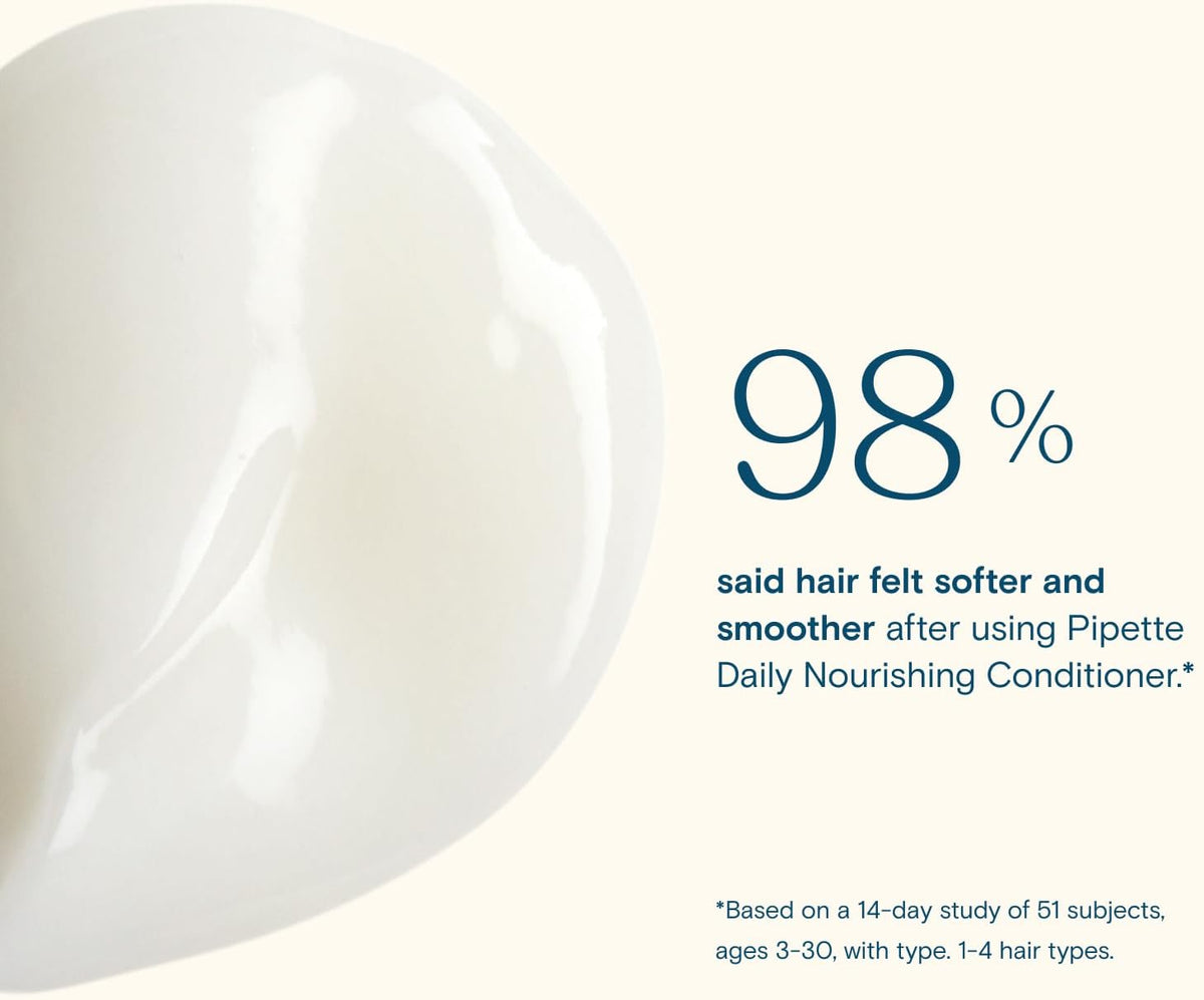 Pipette orange and vanilla scent conditioner texture